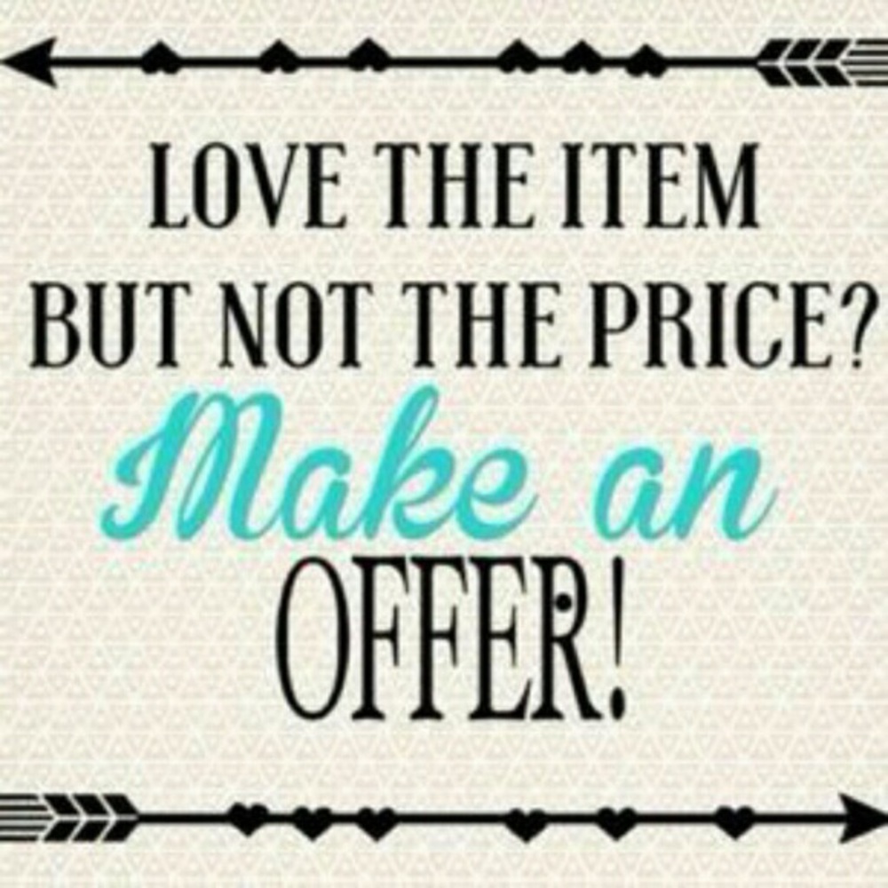 Accepting offers and bundle deals!
